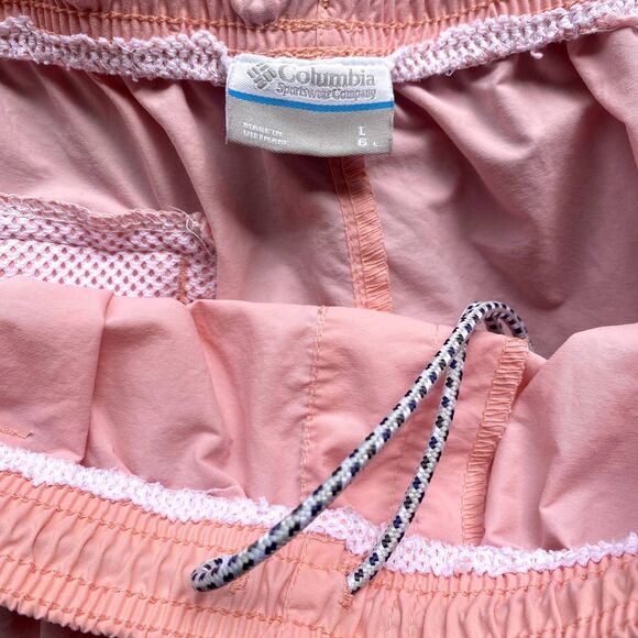 Columbia PFG MenS Backcast III Water Shorts Swim Trunks Solid Pink Size‎ Large - Picture 6 of 7